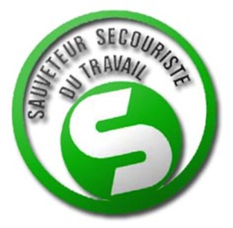 Logo sauveteur secouriste du travail